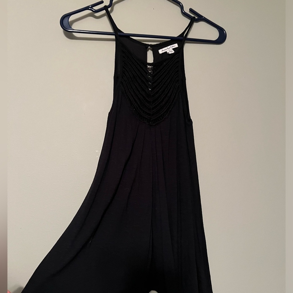 American Eagle Outfitters Black Tank Top